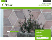 Tablet Screenshot of hoteleliana.com.br
